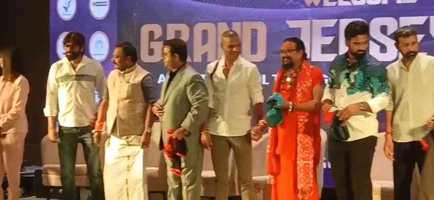 ICL Cricket News : '"क्रिकेट के महारथियों की वापसी का बिगुल, शिखर धवन ने किया इंटरकॉन्टिनेंटल लीजेंड्स चैंपियनशिप की रंग-बिरंगी जर्सियों का अनावरण, ग्रेटर नोएडा में 27 मई से शुरू होगी दिग्गजों की जंग" 2 JPEG 20250430 192818 7885729687000197002 converted