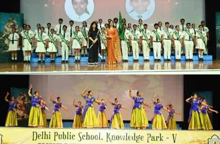 DPS School News : समाज और राष्ट्र निर्माण की पाठशाला, जिम्मेदारी, नेतृत्व और अनुशासन की शिक्षा देता दिल्ली पब्लिक स्कूल ग्रेटर नोएडा वेस्ट, सांस्कृतिक प्रस्तुतियों से सजी शाम, जब कला और संस्कृति ने किया मंत्रमुग्ध 1 JPEG 20250511 110206 7239917729156936672 converted