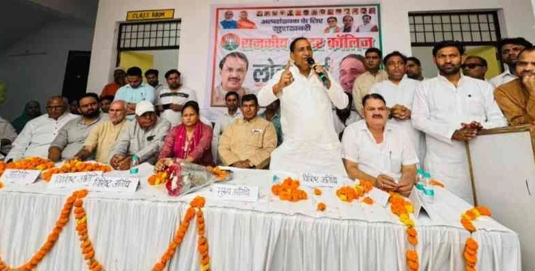 Dadri MLA News : दादरी के शैक्षणिक मानचित्र पर एक नई इमारत, एक नया अध्याय, ₹418.11 लाख की लागत से बना राजकीय इंटर कॉलेज अब विद्यार्थियों की उम्मीदों का केंद्र, भाजपा में शामिल हुए विभिन्न दलों के कार्यकर्ता, विधायक तेजपाल नागर ने कहा यह सिर्फ स्कूल नहीं, भविष्य की नींव है 1 JPEG 20250512 172343 515967514369837384 converted