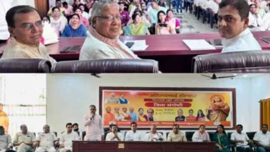 Bjp Orginasation News : रानी अहिल्या बाई होल्कर की त्रिशताब्दी जन्म जयंती पर भाजपा कार्यालय में विचार गोष्ठी, सेवा, समर्पण और शक्ति की प्रतीक, भारतीय नारी शक्ति और लोकसेवा की प्रतीक पर किया गया मंथन 2 JPEG 20250521 193333 7863097746033577256 converted