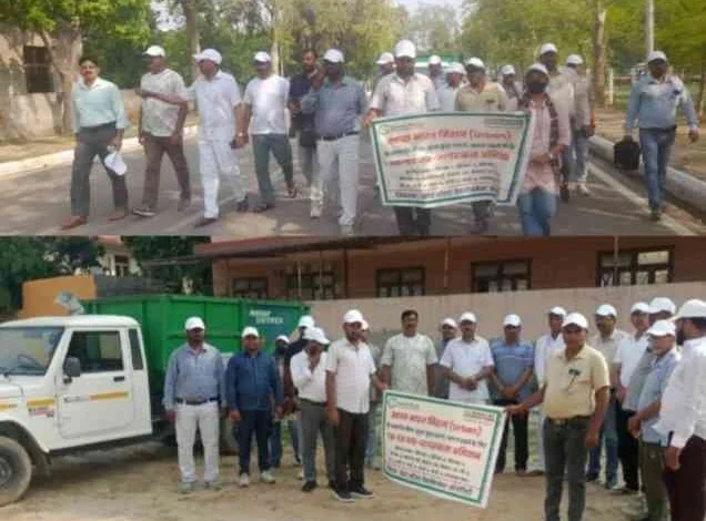 Greater Noida Authority News : ग्रेटर नोएडा में स्वच्छता का बिगुल, कूड़े के पृथक्करण के लिए निकली जागरुकता रैली, फीडबैक फाउंडेशन 1 जून से उठाएगा घर-घर से कूड़ा, स्वर्णनगरी से शुरू हुआ ‘सेग्रिगेशन मिशन’, गीला-सूखा कूड़ा अलग रखने की अपील 1 JPEG 20250525 115318 1727250062395339611 converted