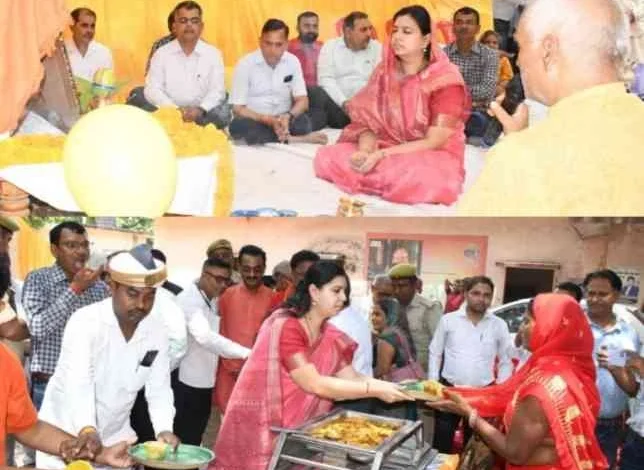 Breaking News : कलेक्ट्रेट परिसर में भक्ति, सेवा और समर्पण का संगम, बड़े मंगलवार के पावन अवसर पर जिलाधिकारी दिव्या मित्तल ने की पूजा, श्रद्धालुओं ने ग्रहण किया प्रसाद 1 JPEG 20250528 082058 407008099495924376 converted