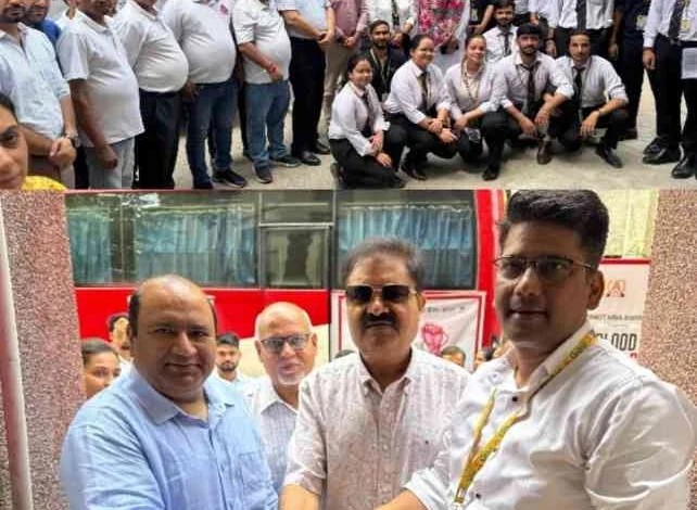 GNIOT College News : "रक्त की हर बूंद जीवन का वरदान!", जीएनआईओटी एमबीए कॉलेज में रोटरी क्लब के सहयोग से हुआ प्रेरणादायक रक्तदान शिविर, जुटी 100+ यूनिट्स! 💉 1 JPEG 20250529 153530 6073329874828257162 converted