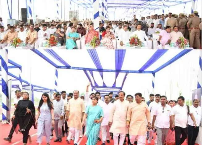 Breaking Bjp News : खुर्जा की ज़मीन से उठा ‘ऊर्जा का सूरज’!, 1320 मेगावाट की तापीय विद्युत परियोजना का प्रथम चरण लोकार्पित, प्रधानमंत्री और मुख्यमंत्री ने वर्चुअल माध्यम से दी सौगात, ऊर्जा आत्मनिर्भरता की ओर तेज़ी से बढ़ रहा भारत" – डॉ. महेश शर्मा 1 JPEG 20250530 182801 179125485273731581 converted