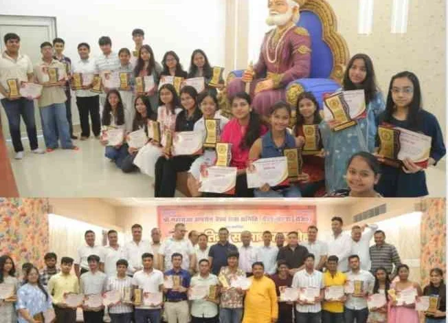 Greater Noida News : "अंक ही नहीं, आत्मविश्वास भी बांटे गए!", ग्रेटर नोएडा के वैश्य समाज का अद्भुत ‘प्रतिभा सम्मान समारोह’, जब 75% से ऊपर लाने वाले बच्चों पर बरसे फूल और तालियों की गूंज से गूंजा स्वर्ण नगरी 1 JPEG 20250603 124241 39997428076844081 converted
