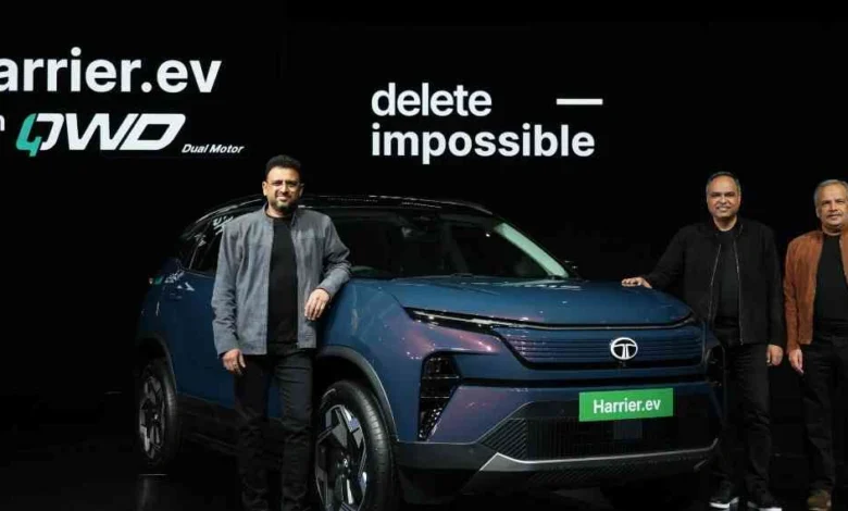 Tata Harrier EV News : "हैरियर ईवी" से हटाएं असंभव की सीमा!, टाटा मोटर्स ने लॉन्च की भारत की सबसे शक्तिशाली इलेक्ट्रिक एसयूवी, भविष्य की टेक्नोलॉजी – अब आपके हाथ में 1 JPEG 20250603 190145 3198946703393569405 converted