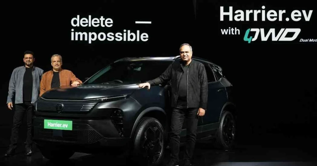 Tata Harrier EV News : "हैरियर ईवी" से हटाएं असंभव की सीमा!, टाटा मोटर्स ने लॉन्च की भारत की सबसे शक्तिशाली इलेक्ट्रिक एसयूवी, भविष्य की टेक्नोलॉजी – अब आपके हाथ में 2 JPEG 20250603 190145 9101880761091490196 converted