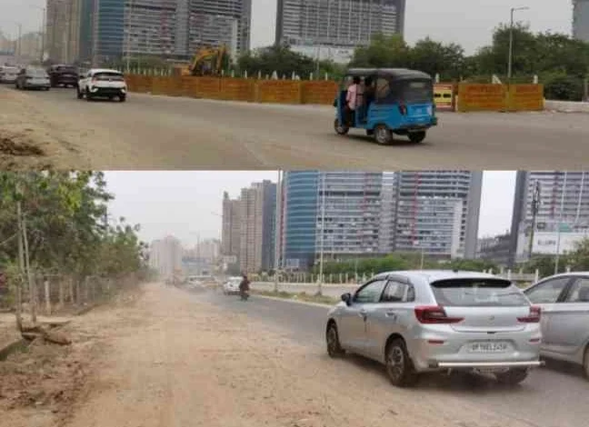 Greater Noida Authority News : चार मूर्ति चौक पर ‘जाम-जंजाल’ से मुक्ति की राह पर तेज़ी से बढ़ता निर्माण कार्य!, सर्विस रोड पर उतरे वाहन, मेन कैरिज-वे पर ताला, अब ट्रैफिक को मिलेगा स्थायी समाधान 1 JPEG 20250603 192406 4353599459494052592 converted