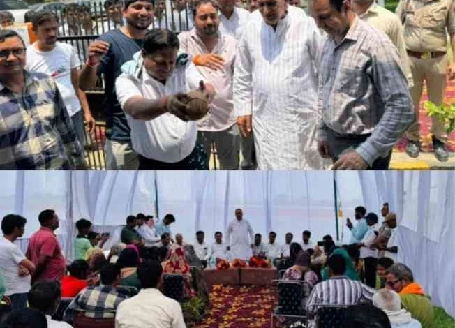 Dadri MLA News : "हर घर नल, हर घर जल", जब गाँव की प्यास बुझी विकास की धार से, दादरी विधायक तेजपाल सिंह नागर की पहल से प्यावली ताजपुर को ₹303.53 लाख की ‘पेयजल परियोजना’, अब हर घर तक पहुंचेगा स्वच्छ पानी, हर चेहरे पर मुस्कान! 1 JPEG 20250607 132120 7133562319688748718 converted