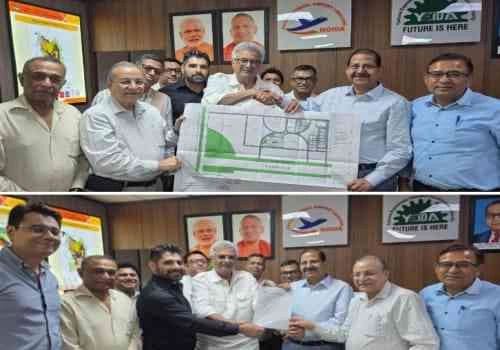 Film City News : उत्तर भारत के बॉलीवुड की नई राजधानी बनने को तैयार ग्रेटर नोएडा!, जेवर की धरती पर सिनेमा का नया अध्याय, इंटरनेशनल फिल्म सिटी को मिली मंजूरी, जून में होगा शिलान्यास 1 JPEG 20250609 211122 3297355711578110782 converted