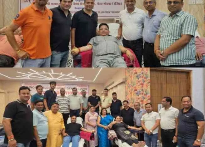 Roatry Club News : रक्तदान ही है महादान!,अग्रसेन भवन में आयोजित रक्तदान शिविर में जुटे सौ से अधिक रक्तदाता, 60 यूनिट रक्त एकत्र, महिलाओं और युवाओं की भागीदारी रही सराहनीय 1 JPEG 20250614 182613 2919043757997515859 converted