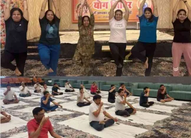 Yoga Day News : “करो योग, रहो निरोग” के मंत्र संग गूंजा ग्रेटर नोएडा का वातावरण, भारत विकास परिषद गौतमबुद्धनगर शाखा ने मनाया अंतरराष्ट्रीय योग दिवस, स्वास्थ्य और सौहार्द का मिला संदेश 1 JPEG 20250621 232420 6672758739476241285 converted