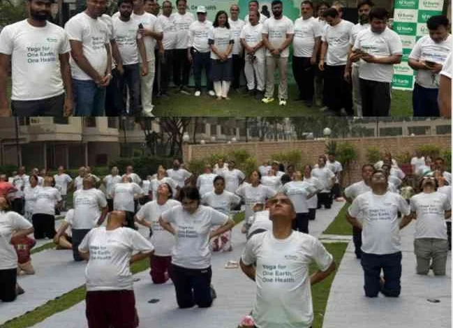 Fortis Hospital NEWS : "योग सिर्फ चटाई पर नहीं, ज़िंदगी के हर मोड़ पर जरूरी है!", फोर्टिस ग्रेटर नोएडा ने गौर अतुल्यम में अंतरराष्ट्रीय योग दिवस पर दिया स्वास्थ्य का मंत्र 1 JPEG 20250622 003716 6368623367866024357 converted