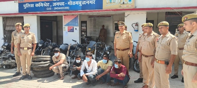 Police News : बाइक चोरों का ‘स्क्रैप साम्राज्य’ ध्वस्त!, चोरी की गाड़ियों को मिनटों में बना देते थे कबाड़, सूरजपुर पुलिस ने 18 लाख के माल के साथ दबोचा अंतरराज्यीय गिरोह, दिल्ली-एनसीआर से लेकर कई राज्यों तक फैला था नेटवर्क, एडीसीपी स्वतंत्र सिंह बोले गुलिस्तानपुर अंडरपास से हुई गिरफ्तारी, लंबे समय से थी तलाश, कई मामलों का हो सकता है खुलासा 2 IMG 20260624 WA0043 converted