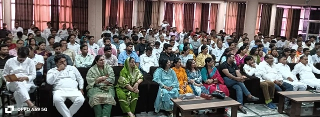 BJP Organization News : "डॉ. श्यामा प्रसाद मुखर्जी के विचारों से गूंजा गौतमबुद्ध नगर, राष्ट्रवाद के संकल्प के साथ जुटे सैकड़ों भाजपा कार्यकर्ता; 'एक देश–एक विधान' से लेकर विकसित भारत तक का बुलंद हुआ संदेश", "भाजपा की सबसे बड़ी ताकत उसका समर्पित कार्यकर्ता" 2 IMG 20260701 WA0046 converted