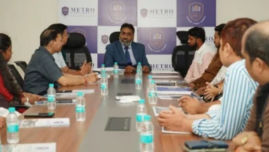 Metro University News : भविष्य की नौकरियों के लिए छात्रों को किया तैयार!, मेट्रो यूनिवर्सिटी के एसोसिएट कॉन्क्लेव में AI, डिजिटल मीडिया और मैनेजमेंट के नए अवसरों पर मंथन, शिक्षा और उद्योग के बीच की दूरी कम करना है लक्ष्य, मीडिया के छात्रों को डिजिटल पत्रकारिता की दी जानकारी 4 IMG 20260708 WA0057 converted