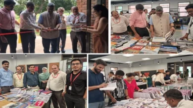 IILM University News : IILM विश्वविद्यालय में सजी वार्षिक पुस्तक प्रदर्शनी, शिक्षकों और शोधार्थियों ने चुनीं नवीनतम शैक्षणिक पुस्तकें, शोध संस्कृति को मिलेगा नया विस्तार, कुलपति और प्रो-वाइस चांसलर ने किया शुभारंभ, शिक्षकों ने की पुस्तकालय के लिए पुस्तकों की अनुशंसा 6 IMG 20260718 202932 converted