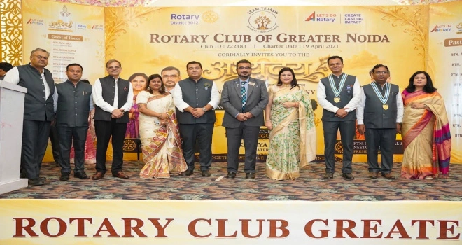 Rotary Club News : मोहित बंसल बने रोटरी क्लब ग्रेटर नोएडा के अध्यक्ष, मनु जिंदल सचिव और सुमित माहेश्वरी कोषाध्यक्ष, 14 नए सदस्य रोटरी परिवार से जुड़े, शिक्षा और स्वास्थ्य से जुड़े कार्यों पर जोर 1 IMG 20260823 210204 converted